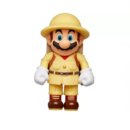 Mario Bros Figura Mario Explorador 10 cm