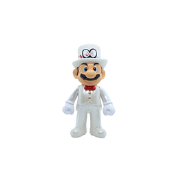 Mario Bros Figura Mario Traje Blanco