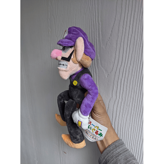 Mario Bros Peluche Waluigi 28 cm