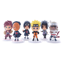 Naruto Set 6 Figuras (Modelo 2)