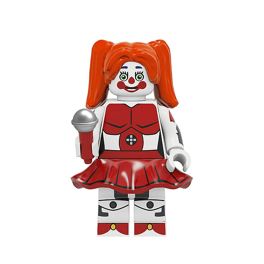 Five Nights at Freddys Legocompatible Circus Baby (Modelo 9)