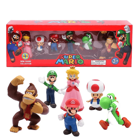 Mario Bros Set 6 Figuras