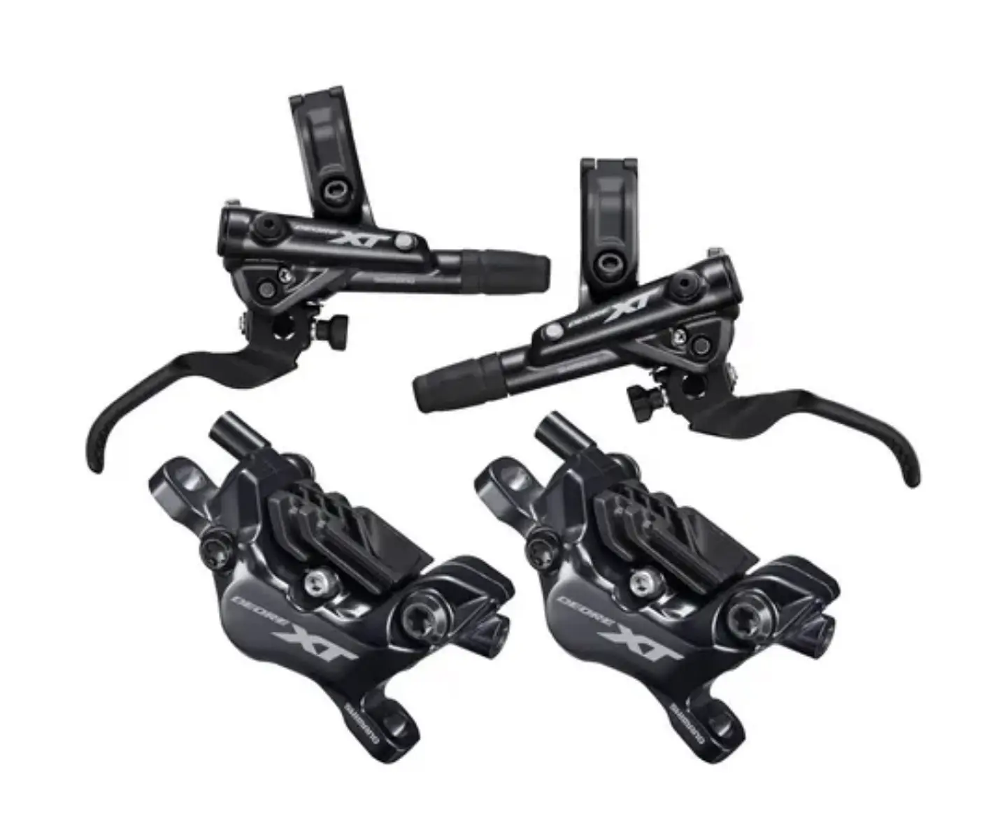 SHIMANO Set de frenos Shimano XT 4 pistones M8120 1