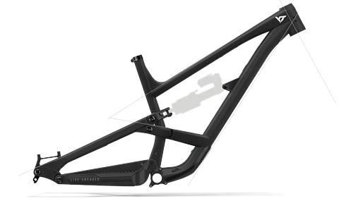 Cuadro YT Capra MK3 AL Negro C2