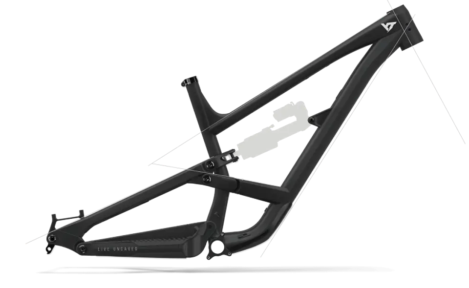 Cuadro YT Capra MK3 AL Negro C2 1
