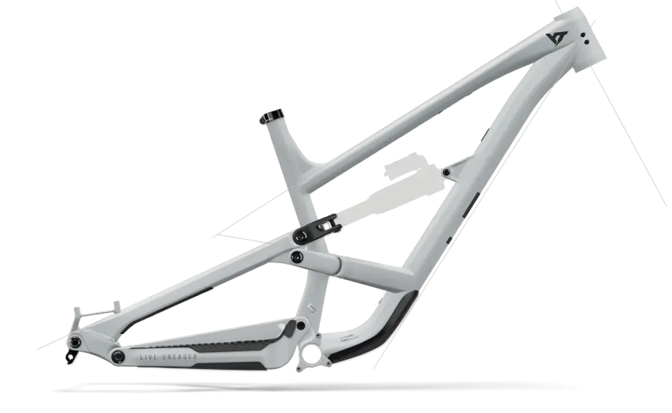 Cuadro YT Capra MK3 AL Gris C2 1