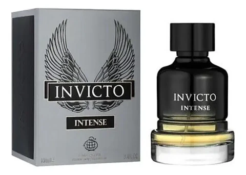 Perfume Fragrance World Invicto Intense 100ml Hombre