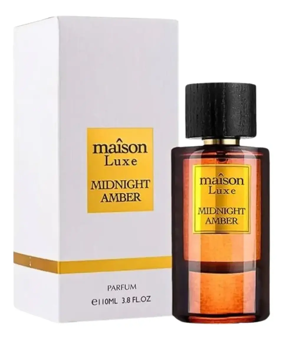 Hamidi Maison Luxe Midnight Amber Men Parfum 110ML 1
