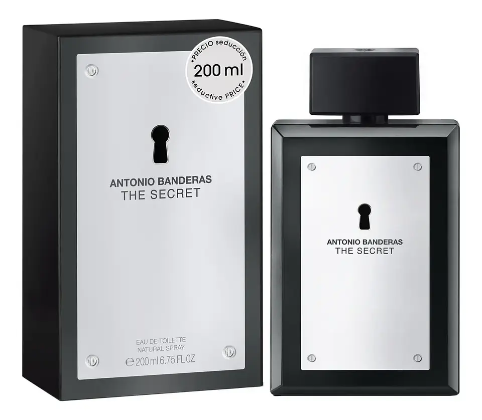 Perfume The Secret 200ML EDT Hombre Antonio Banderas 1