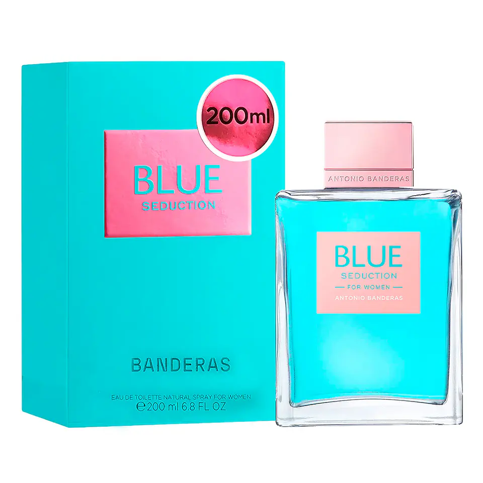 Antonio Banderas Blue Seduction Mujer EDT 200 ml 1