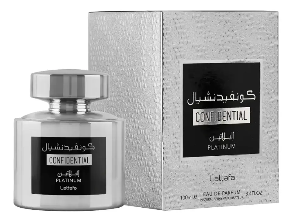 Lattafa Confidential Platinum Edp 100ml Unisex 1