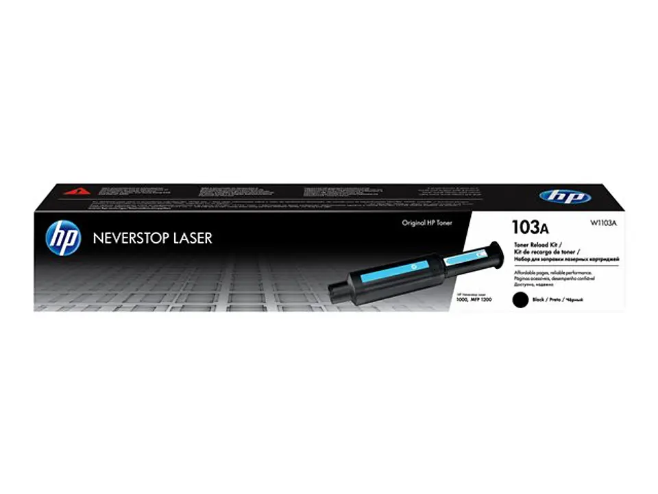 HP W1103A 103A Black Toner Neverstop reload kit 2500 pages 1