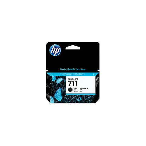 Tinta HP 711 Black Ink Cartridge (38 ml)