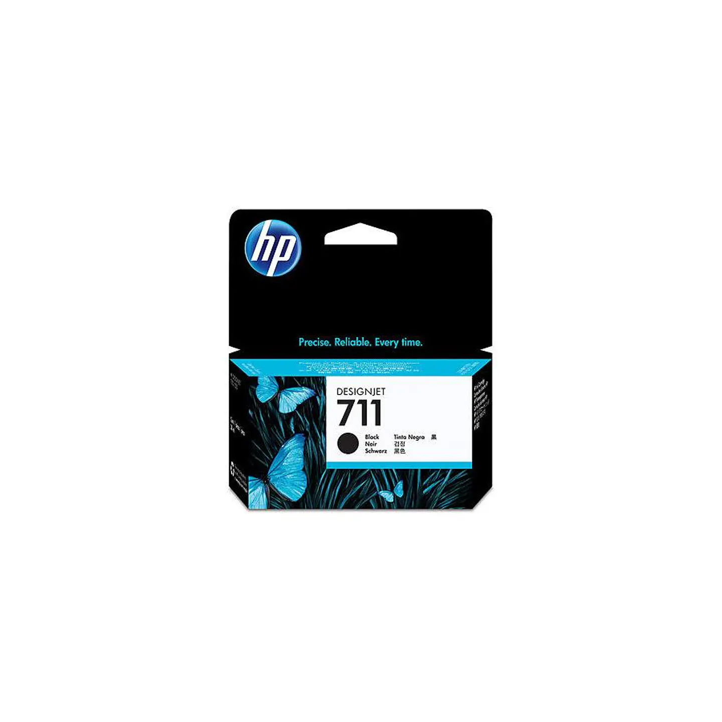 Tinta HP 711 Black Ink Cartridge (38 ml) 1