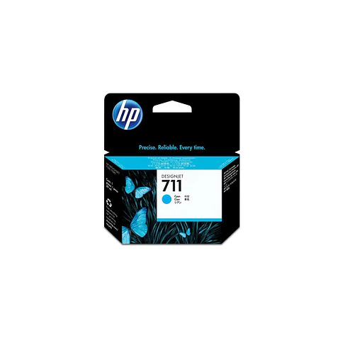 Tinta HP 711 Cyan Ink Cartridge (29 ml)