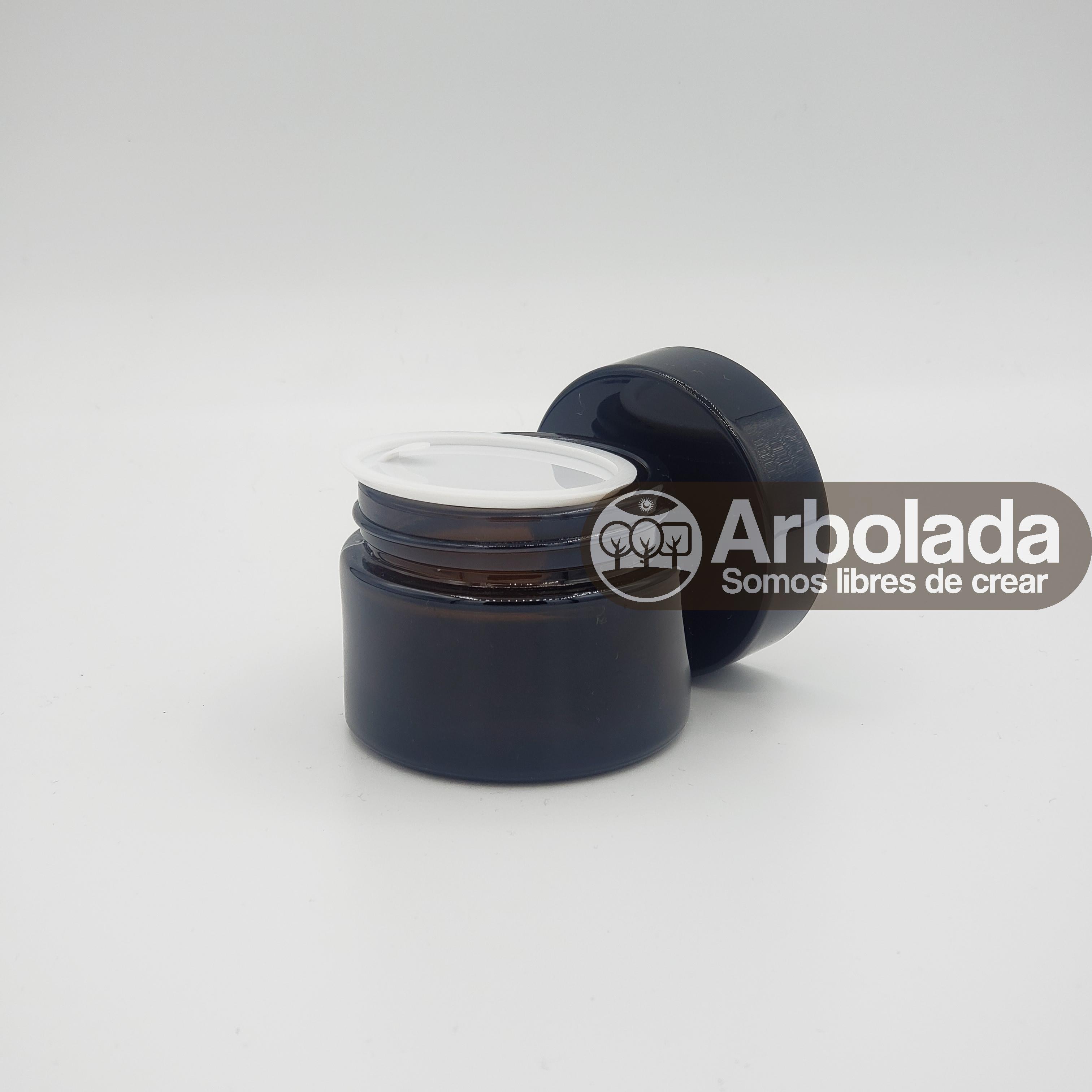 Envase 50ml vidrio negro/ámbar