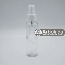 Botella PET 100ml Transparente Spray