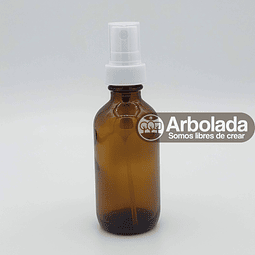 Botella 60ml Vidrio Ambar Spray