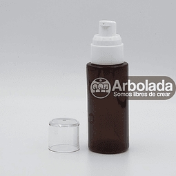 Envase vidrio 50ml ámbar - Válvula de tratamiento 