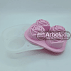 Molde Rosa 3D Esfera 