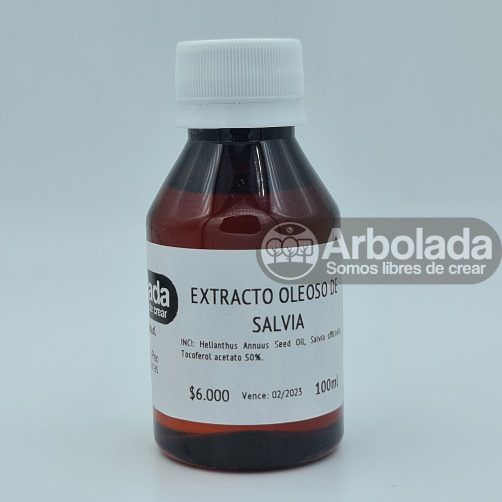 Extracto oleoso de salvia 100g 