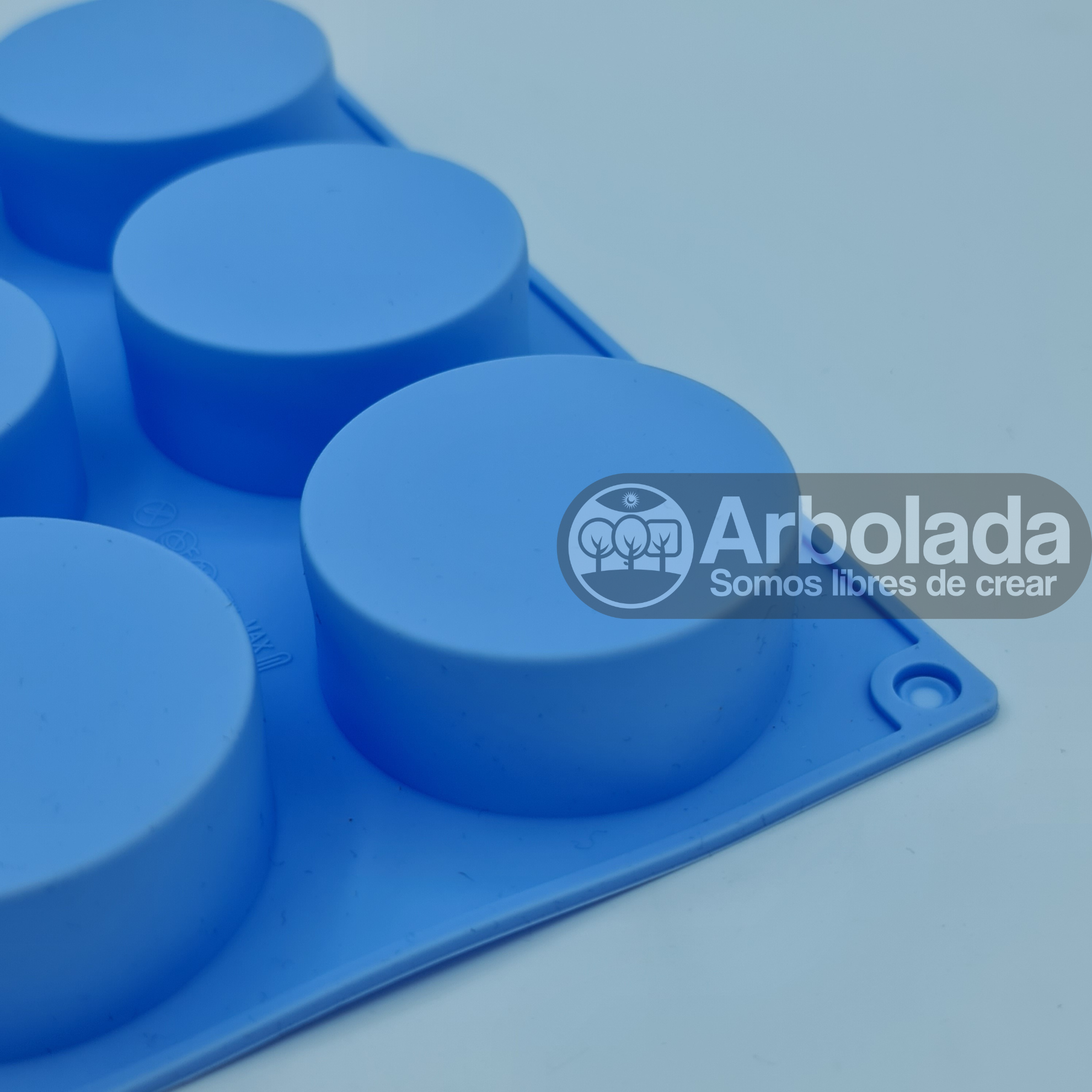 Molde Pastilla Recta (6 cavidades)