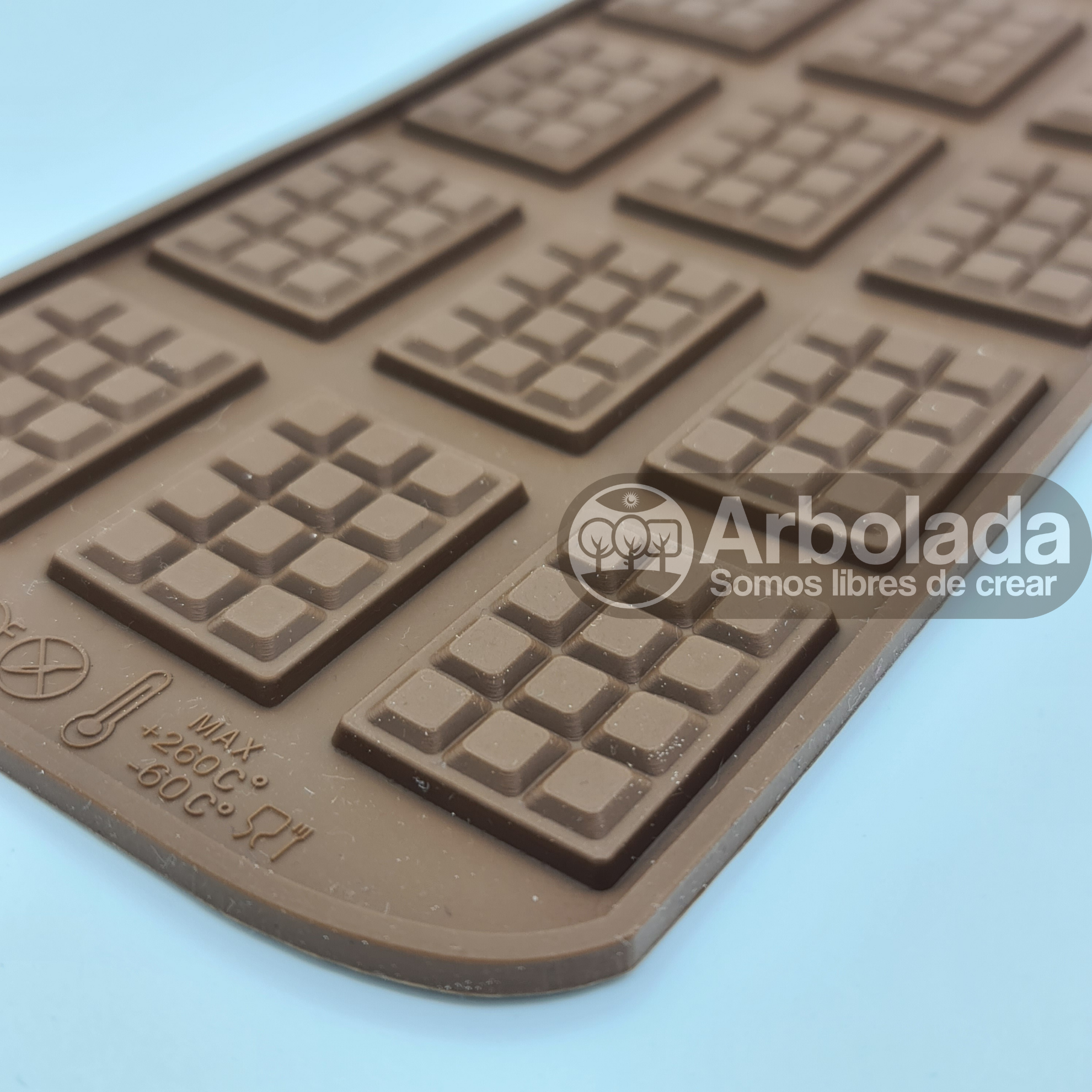 Molde mini Barra de chocolate 