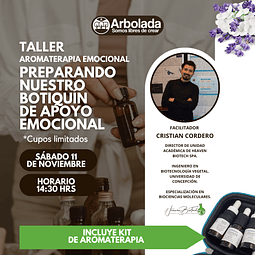 Taller Aromaterapia Emocional Presencial 