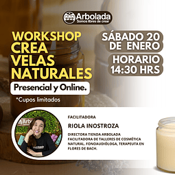 Workshop "Velas Naturales"