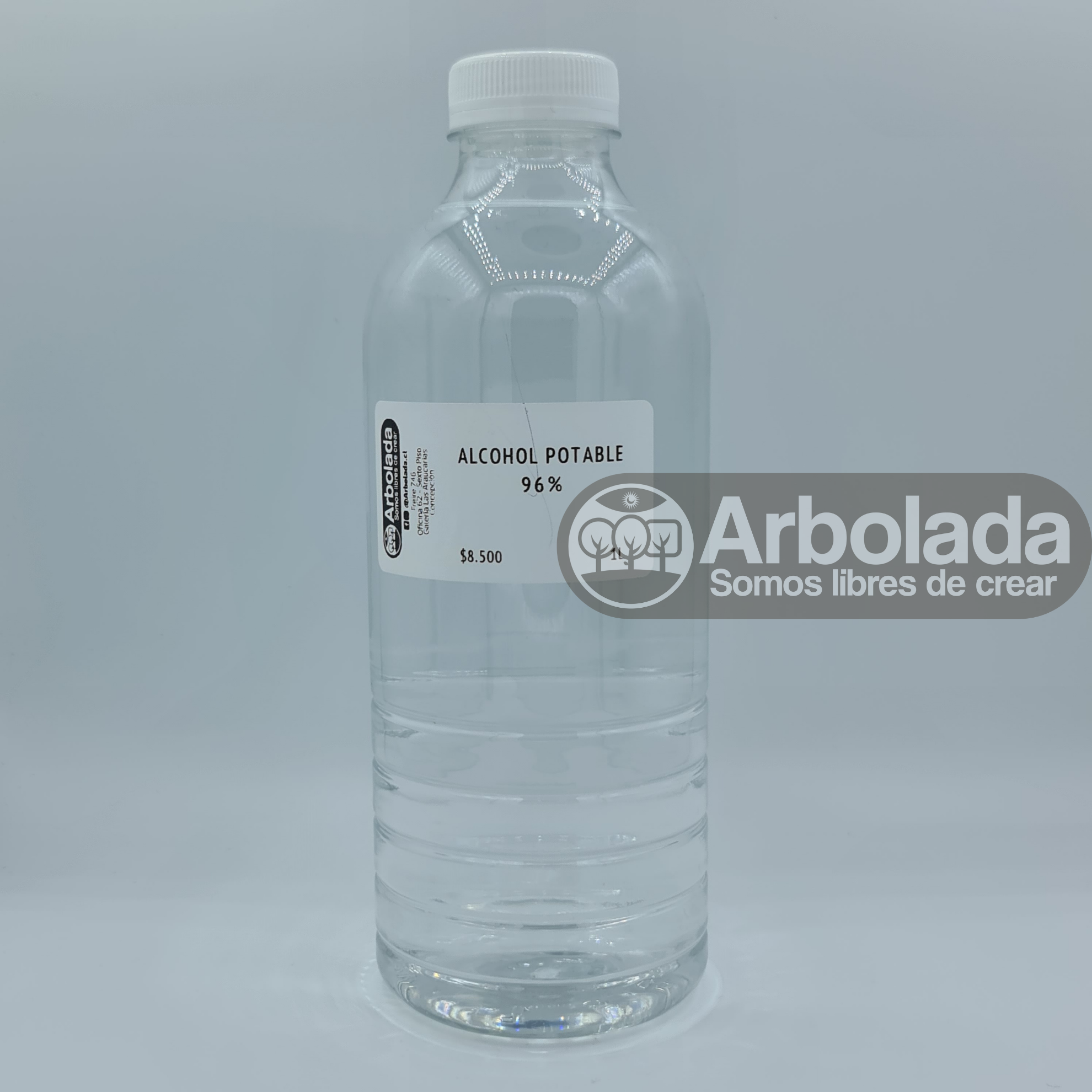 Alcohol potable 96° 1 litro