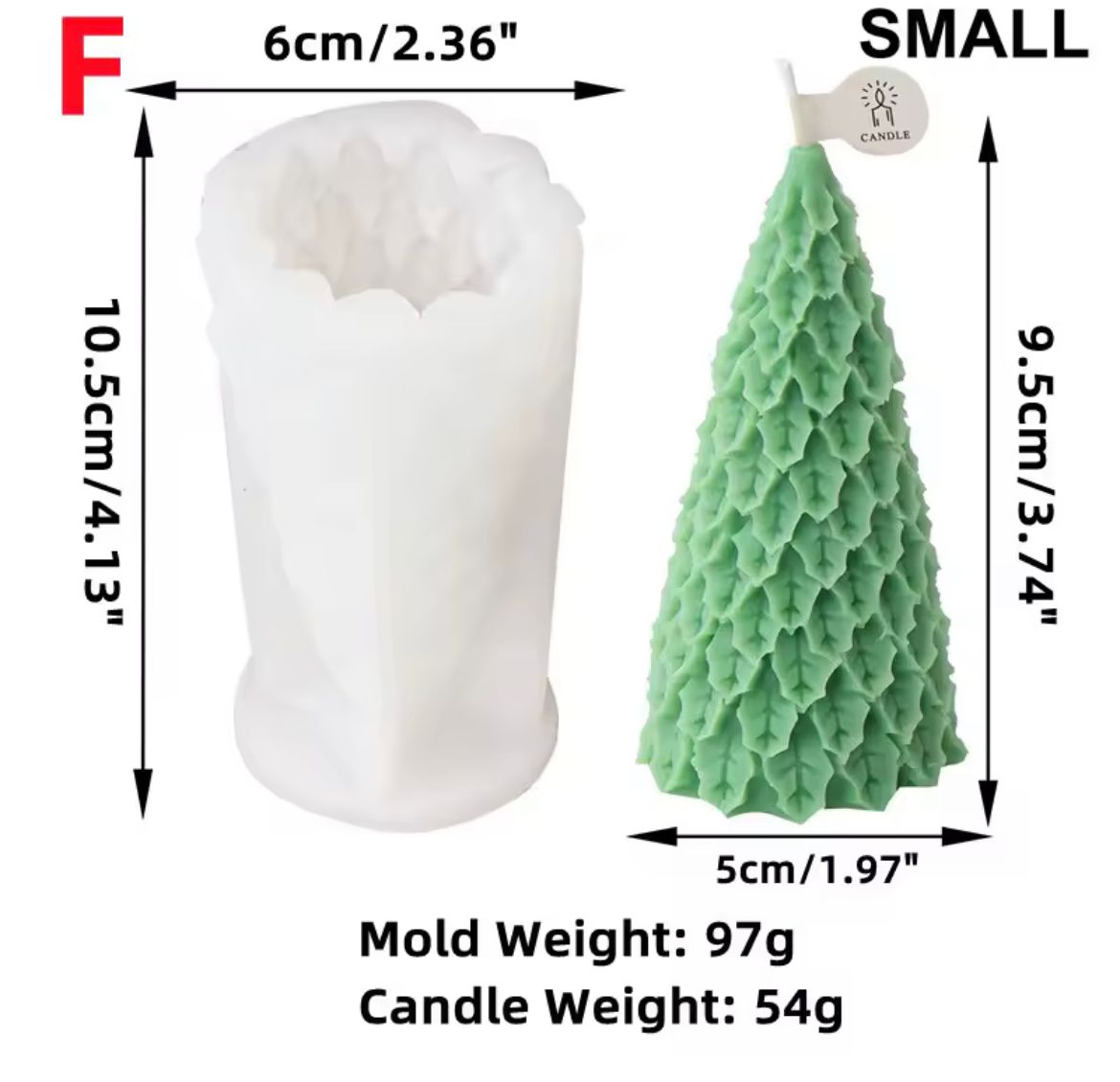 Molde Árbol de Navidad