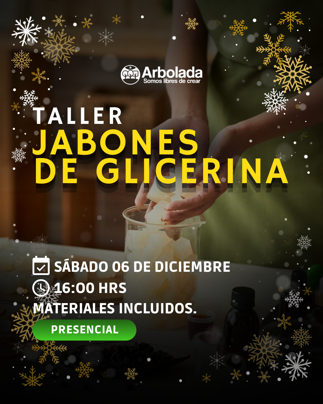 ÚLTIMO TALLER "Jabones de glicerina"