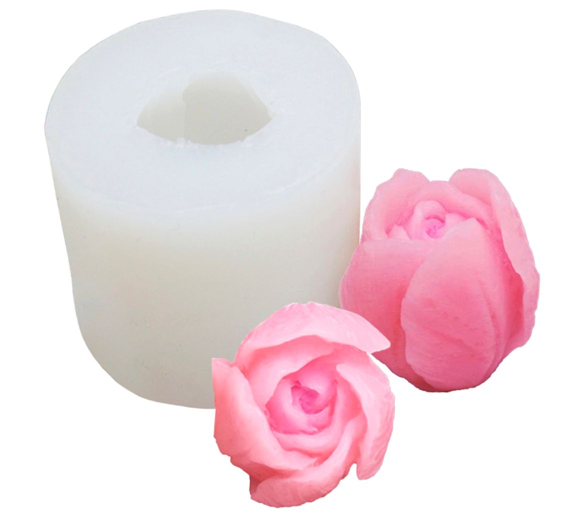 Molde Flor Tulipán 3d