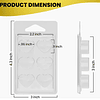 Molde Wax Melt, corazón 6 cavidades