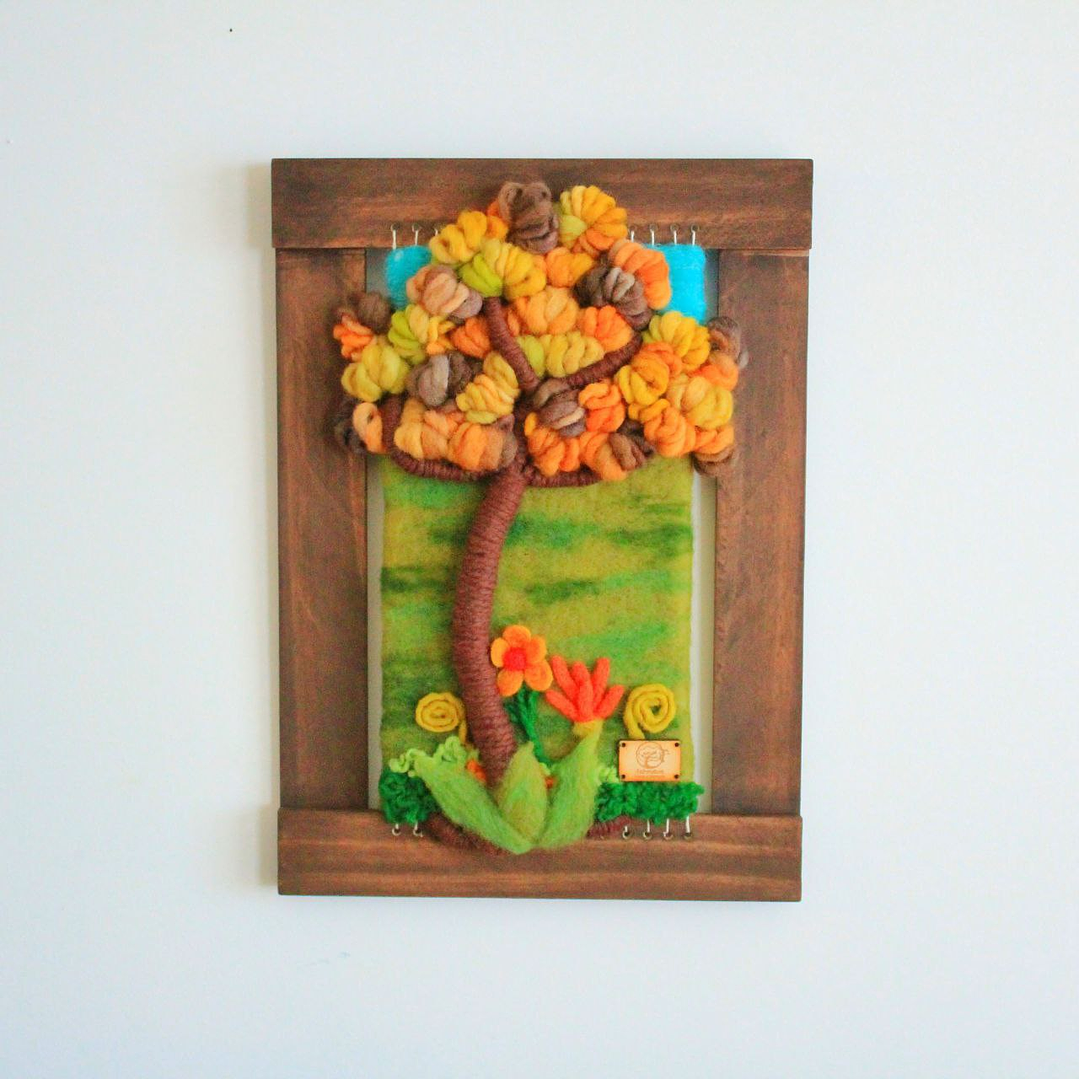 Telar Decorativo -  Arbol de la vida Otoñal 2
