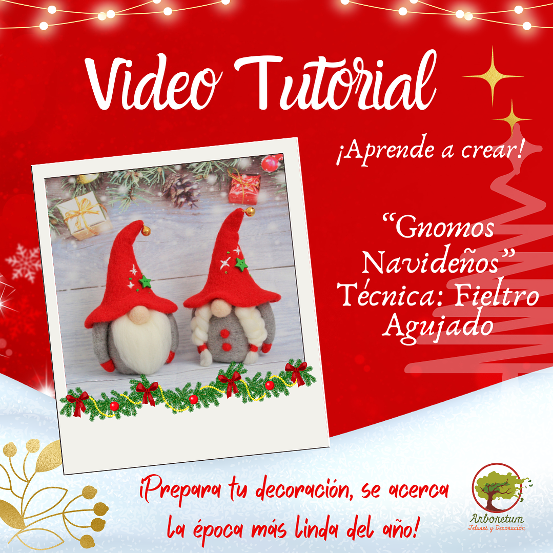 Clase Grabada: Gnomos Navideños 1