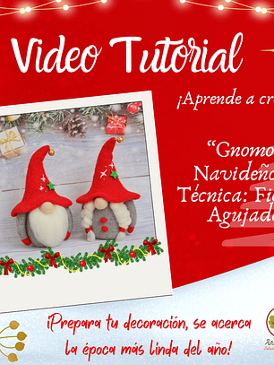 Clase Grabada: Gnomos Navideños