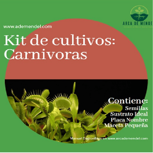 Kit de cultivos Carnivoras 