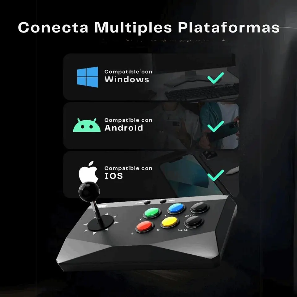 Arcade Fighting Stick Inalambrico 4