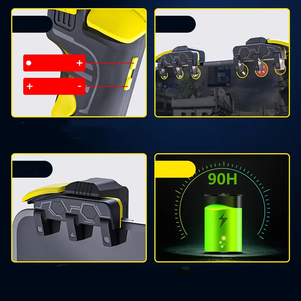 Gatillo Gamer M03 Handjoy (8 Dedos) - Control Electromagnético 7