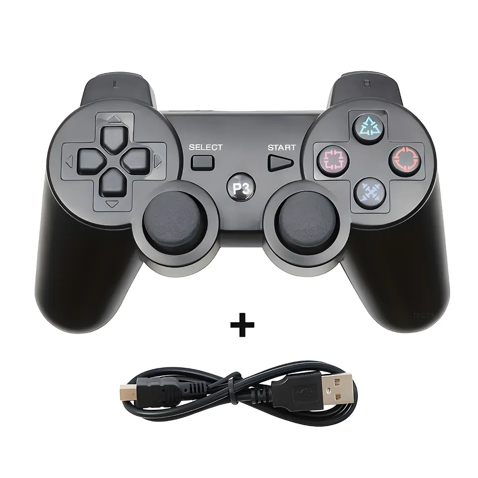 Gamepad Joystick Para PS3 Recargable Bluetooth 2