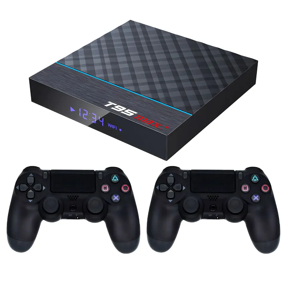 Consola RetroBox 4gb Ram 11.600 Juegos + 2 Controles Inalámbricos PS4 1