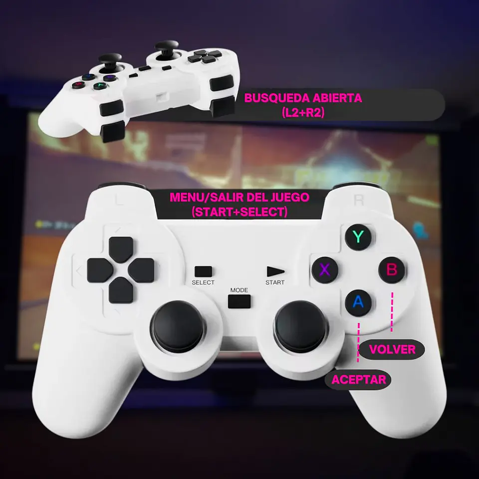 M300 Max: 3 en 1 | Consola Retro | Proyector | Android TV 2