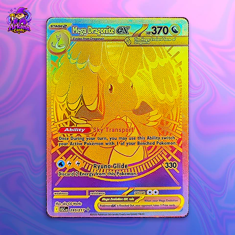 Mega Dragonite EX Gold - 295