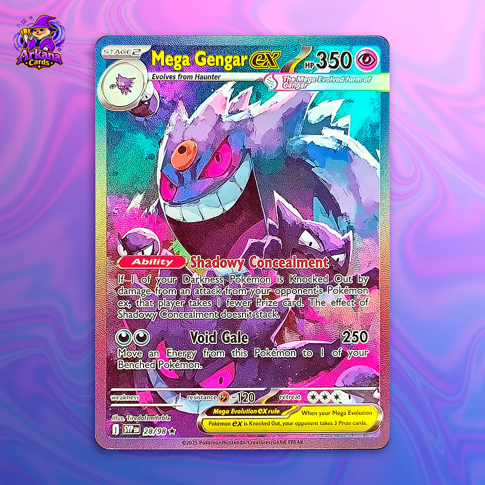 Mega Gengar EX - Pack Artes Alternos 5