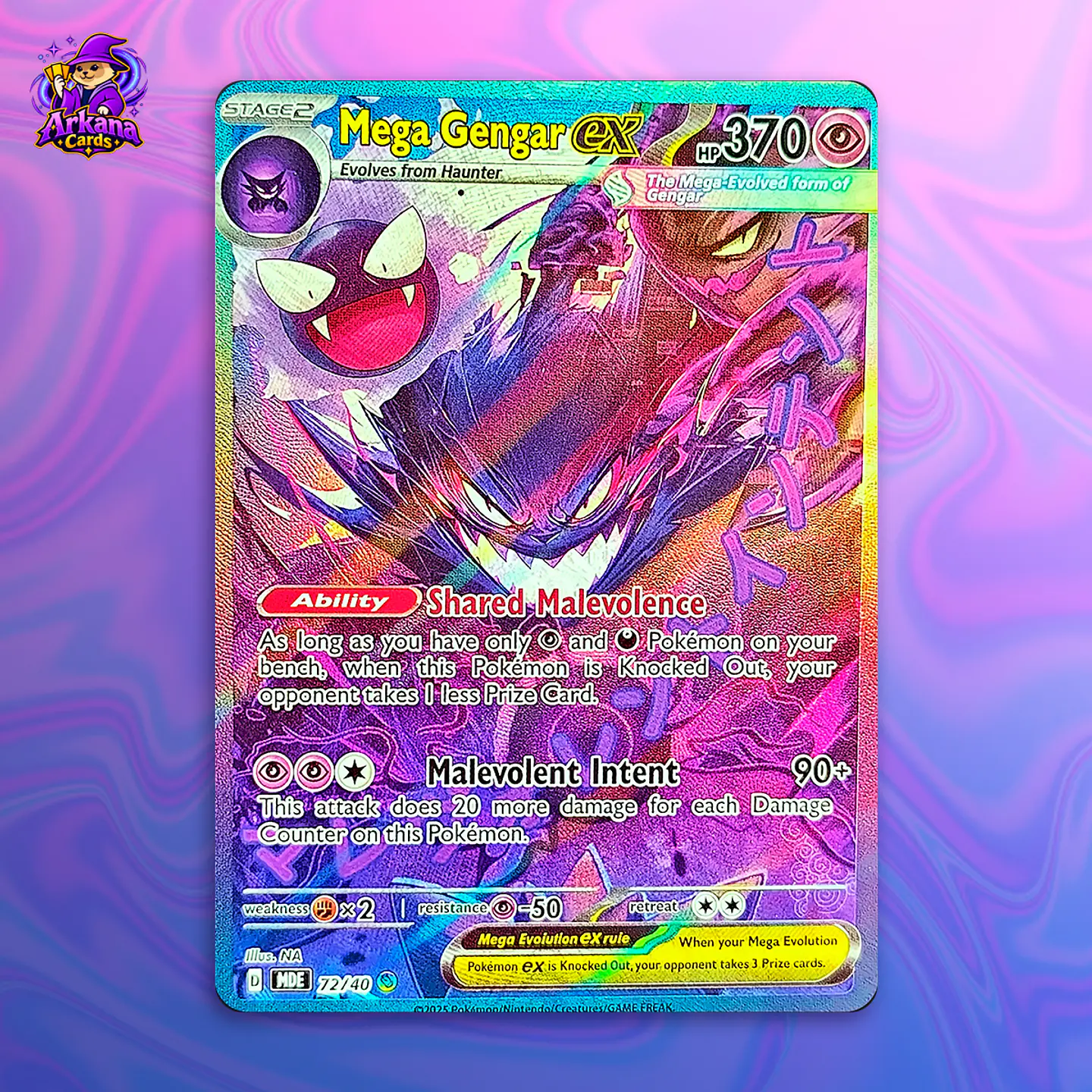 Mega Gengar EX - Pack Artes Alternos 3