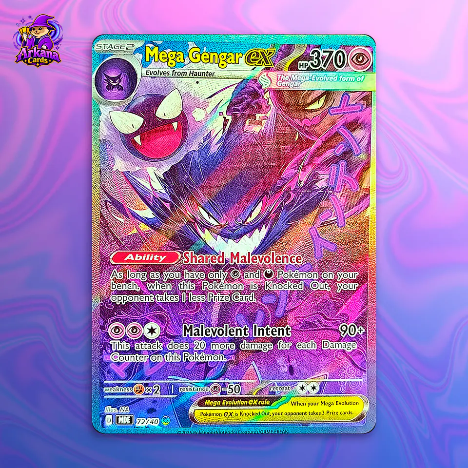 Mega Gengar EX - Pack Artes Alternos 3