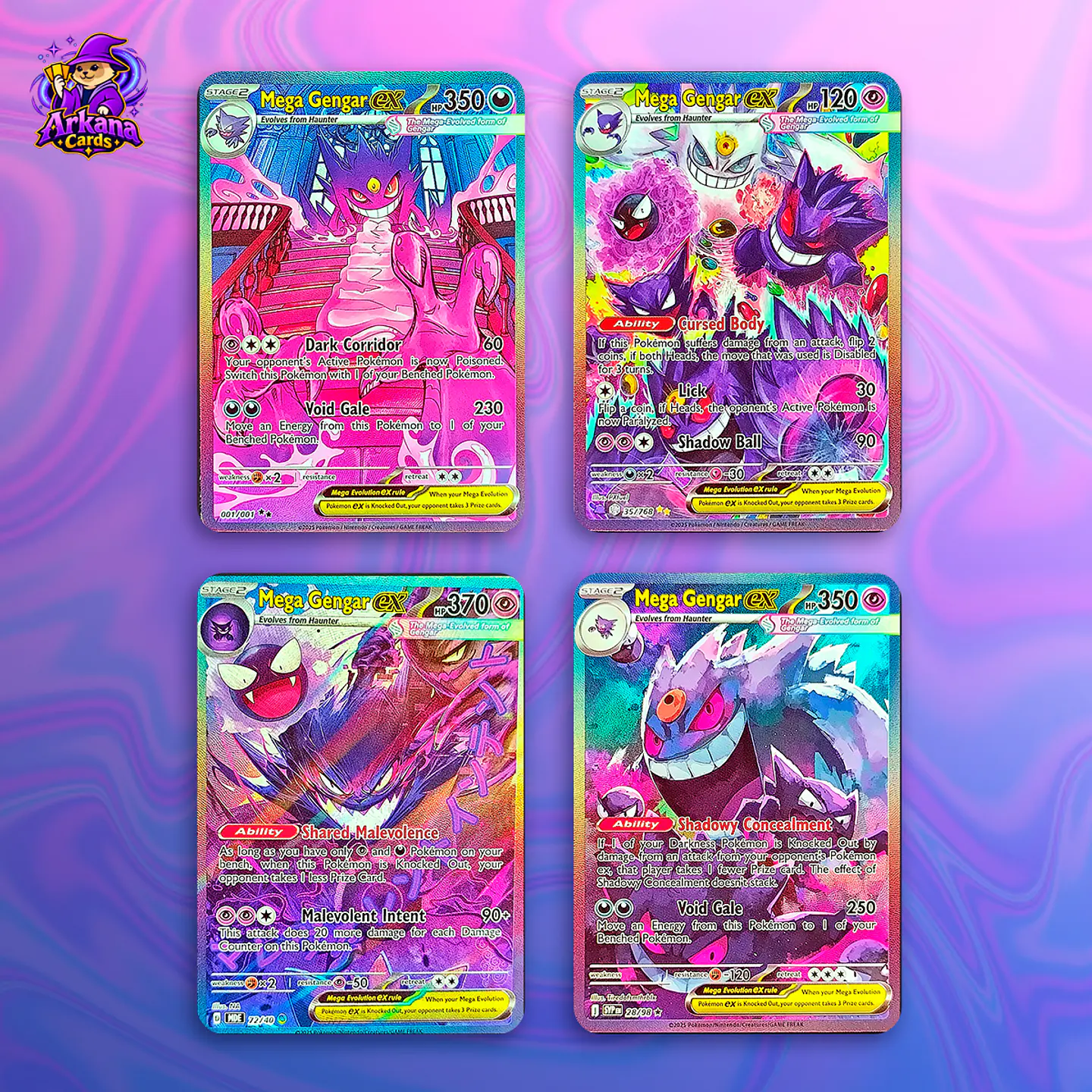 Mega Gengar EX - Pack Artes Alternos 1