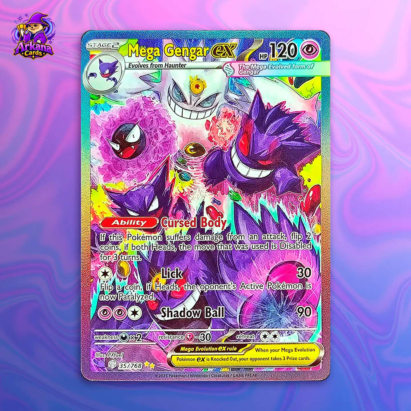 Mega Gengar EX - Pack Artes Alternos 4