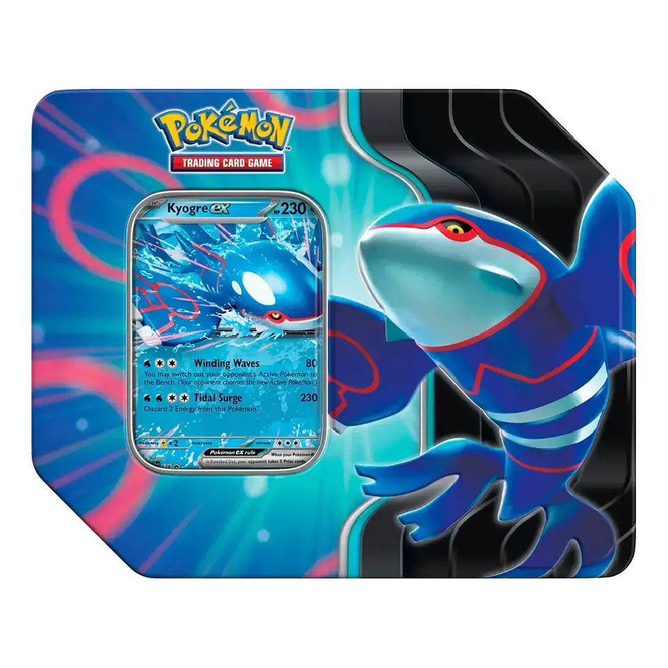 Pokemon Azure Legends Tin - Kyogre EX [Inglés] 1